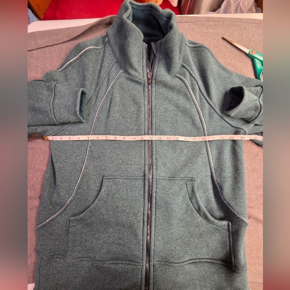 Lululemon Scuba Oversized Funnel-Neck Full Zip Long *Plush, Size M/L - Picture 4 of 6
